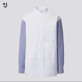 ユニクロ(UNIQLO)のユニクロ +J スーピマコットン オーバーサイズシャツ ジルサンダー(シャツ)