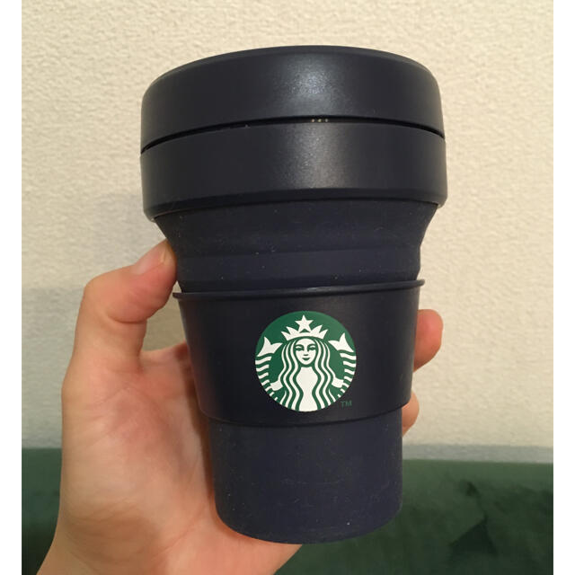 Starbucks Coffee(スターバックスコーヒー)の海外限定 新品未使用 stojo スタバコラボカップ タンブラー インテリア/住まい/日用品のキッチン/食器(タンブラー)の商品写真