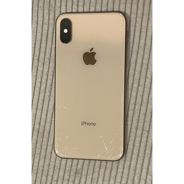 iPhone Xs 256GB GOLD docomo simロック解除 (訳ありセール 格安