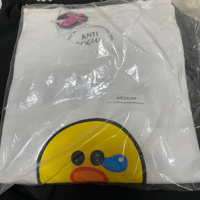 ANTI(アンチ)の値下げ❗️Anti Social Social club Line Tee M  メンズのトップス(Tシャツ/カットソー(半袖/袖なし))の商品写真