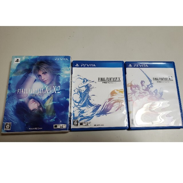 ファイナルファンタジーX/X-2 HD リマスター TWIN PACK Vita エンタメ/ホビーのゲームソフト/ゲーム機本体(携帯用ゲームソフト)の商品写真