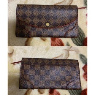 ルイヴィトン(LOUIS VUITTON)のルイヴィトン ポルトフォイユ・エミリー ダミエ・エベヌ長財布 (財布)