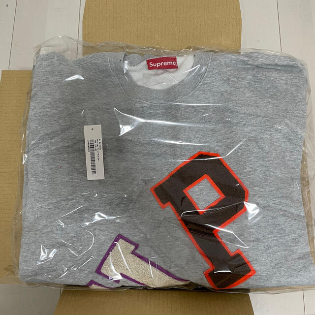 Supreme Big Arc Crewneck XL グレースウェット