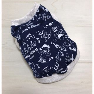 犬服　ハンドメイド　タンクトップ　SSサイズ　完成品のみ☆①(犬)