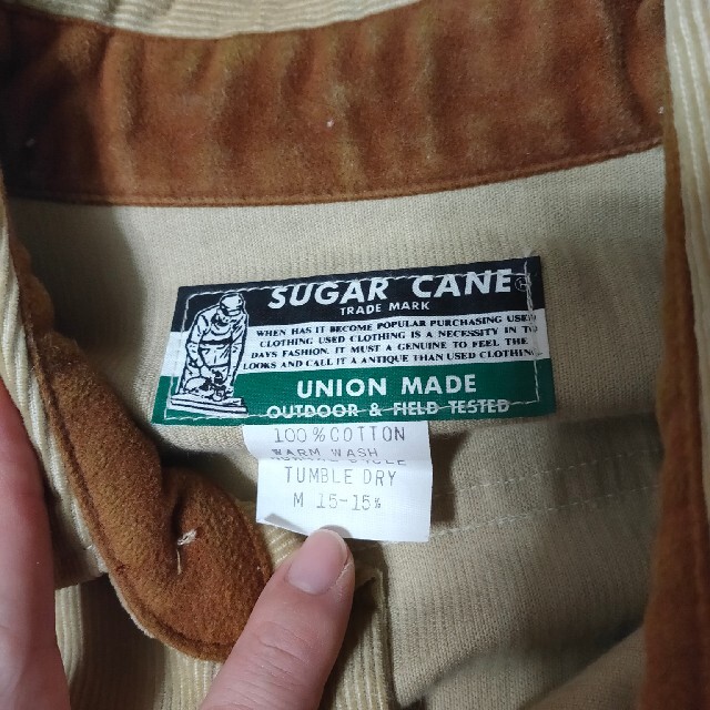 Sugar Cane(シュガーケーン)の【最終値下げ！】シュガーケーン コーデュロイシャツ メンズのトップス(シャツ)の商品写真