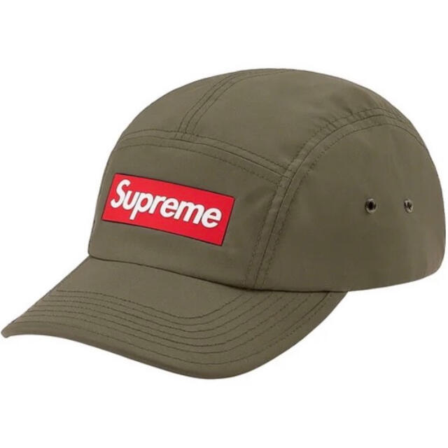 Supreme(シュプリーム)のsupreme inset camp cap logo olive シュプリーム メンズの帽子(キャップ)の商品写真