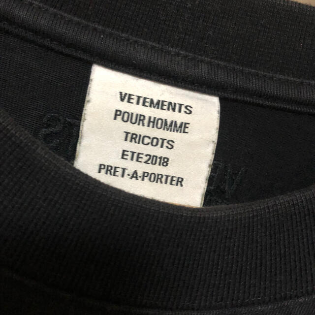 Balenciaga(バレンシアガ)のVETEMENTS ベースボール Tシャツ メンズのトップス(Tシャツ/カットソー(半袖/袖なし))の商品写真