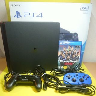 プレイステーション4(PlayStation4)のPS4 本体 CUH-2000 500GB ジェットブラック(家庭用ゲーム機本体)