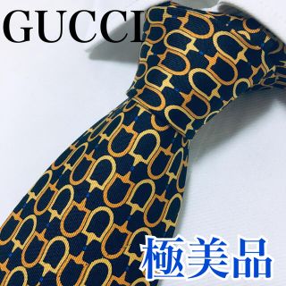 グッチ(Gucci)の極美品 グッチ ネクタイ 高級シルク 馬具 早い者勝ち(ネクタイ)