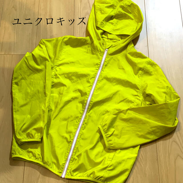 UNIQLO(ユニクロ)のキッズ薄手ジャンパー150 キッズ/ベビー/マタニティのキッズ服男の子用(90cm~)(ジャケット/上着)の商品写真