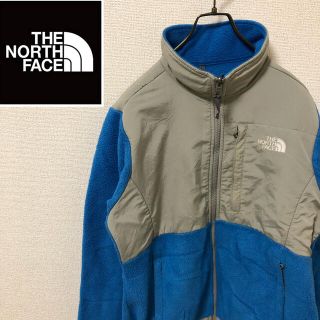 ザノースフェイス(THE NORTH FACE)のノースフェイス デナリジャケット　POLARTEC ポーラテック　グレー/ブルー(ブルゾン)