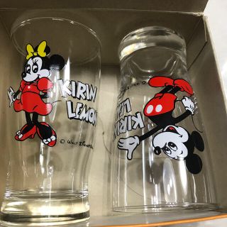 ミッキー&ミニー グラスセット