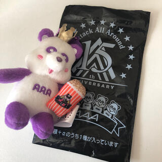 トリプルエー(AAA)のAAA え〜パンダ　紫(アイドルグッズ)