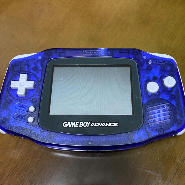 ゲームボーイアドバンス　GBA 限定ミッドナイトブルー　本体