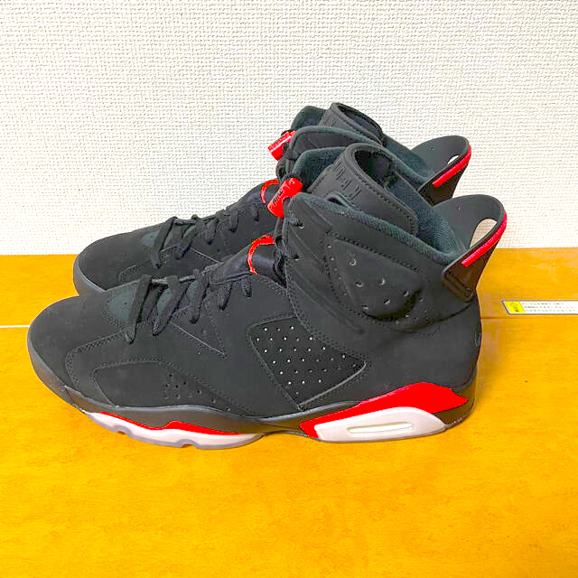 NIKE AIR JORDAN6  ブラックインフラレッド　30.5cm