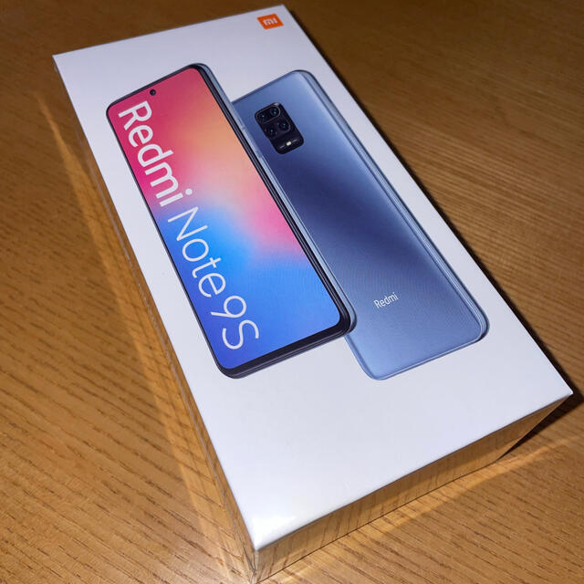 Redmi Note 9S Aurora Blue 新品未開封