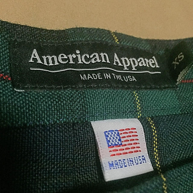 American Apparel(アメリカンアパレル)のテニススカート レディースのスカート(ミニスカート)の商品写真
