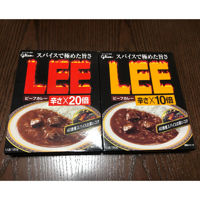 グリコ(グリコ)のカレー　LEE 食品/飲料/酒の加工食品(レトルト食品)の商品写真