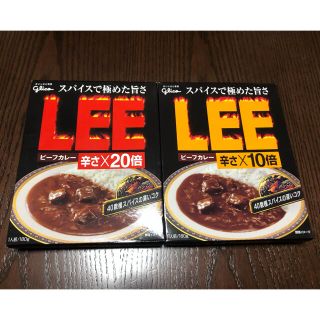 グリコ(グリコ)のカレー　LEE(レトルト食品)