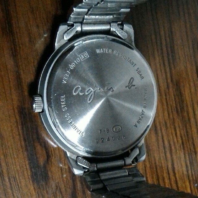 agnes b.(アニエスベー)のagnes b. 時計 アニエスベー　レディース　クロノグラフ　完動品 レディースのファッション小物(腕時計)の商品写真