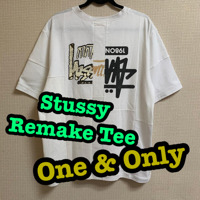 １点物　Hioki Takaya Stussy リメイク　Tシャツ Remake