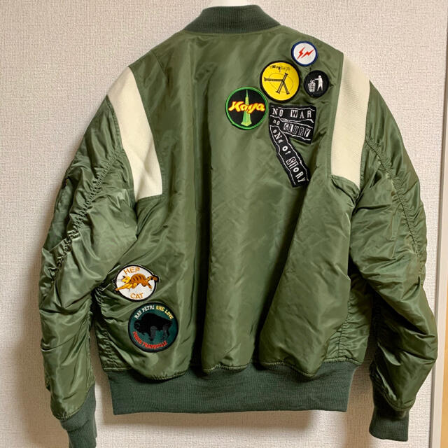 お買得な商品 STUSSY × アルファ社 MA-1 ブルゾン ジャケット 25周年記念 フライトジャケット