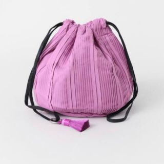 アーバンリサーチ(URBAN RESEARCH)のアーバンリサーチ  フリンジ付プリーツ巾着BAG(トートバッグ)