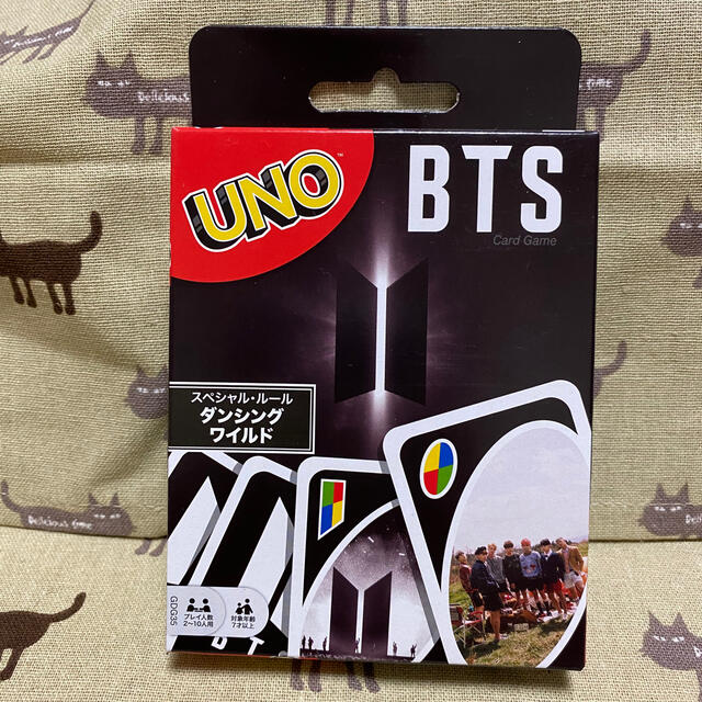 防弾少年団(BTS)(ボウダンショウネンダン)のBTS UNO 新品未使用 エンタメ/ホビーのテーブルゲーム/ホビー(トランプ/UNO)の商品写真