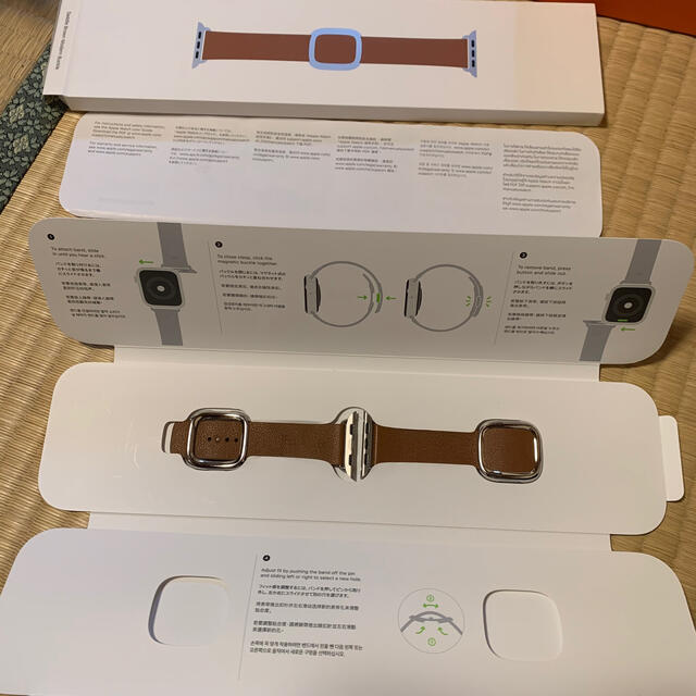 激安店舗 40mm Sサイズ Apple Watch 純正バンド モダン バックルベルト