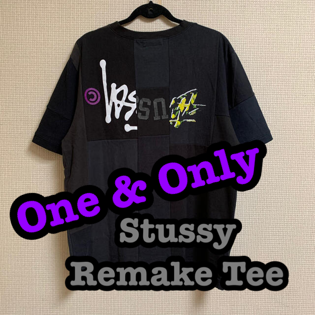 STUSSY(ステューシー)の１点物　Hioki Takaya Stussy リメイク　Tシャツ Remake メンズのトップス(Tシャツ/カットソー(半袖/袖なし))の商品写真