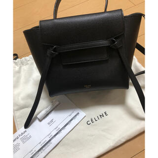 CELINE★ベルトバッグ ナノ 新ロゴ