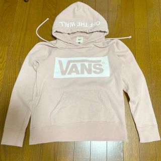 ヴァンズ(VANS)のVANSパーカーピンクSサイズ(パーカー)