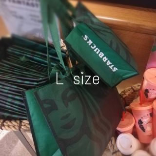 スターバックスコーヒー(Starbucks Coffee)の「海外スタバ限定」エコバッグ　BIGエコバッグ　クリスマスセール♪(エコバッグ)