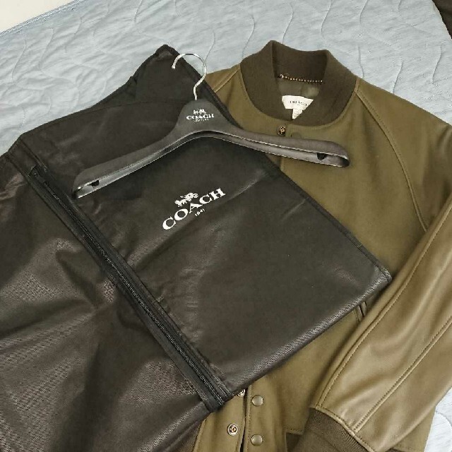 COACH(コーチ)のコーチ COACH レザー スタジャン メンズのジャケット/アウター(レザージャケット)の商品写真