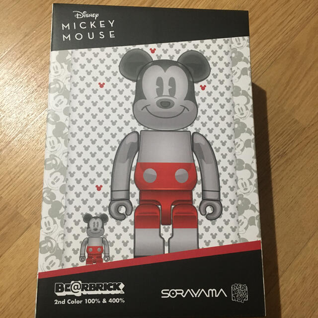 MEDICOM TOY(メディコムトイ)のBE@RBRICK FUTURE MICKEY わかめさん エンタメ/ホビーのおもちゃ/ぬいぐるみ(キャラクターグッズ)の商品写真