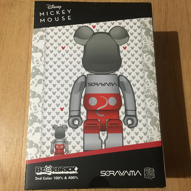 MEDICOM TOY(メディコムトイ)のBE@RBRICK FUTURE MICKEY わかめさん エンタメ/ホビーのおもちゃ/ぬいぐるみ(キャラクターグッズ)の商品写真