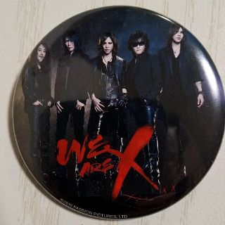 X JAPAN 缶バッチ(ミュージシャン)