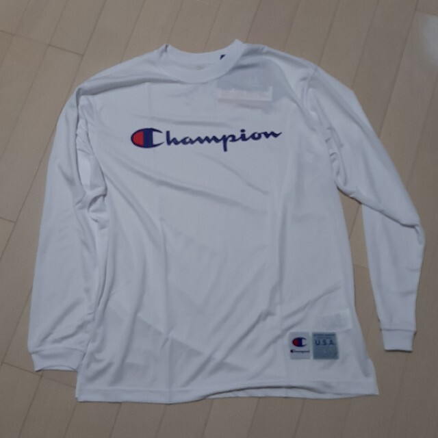 champion ロングTシャツ　XLサイズ　黒　バスケ　新品　金