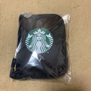 スターバックスコーヒー(Starbucks Coffee)のスタバTO GO ポケッタブルエコバッグ　ブラック(エコバッグ)