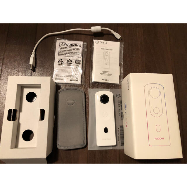 RICOH theta sc2 WHITE シータ