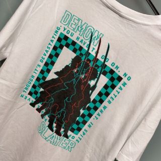 ジーユー(GU)の【新品】鬼滅の刃　Tシャツ　レディースXL  GUコラボ　炭次郎たんじろう(Tシャツ(半袖/袖なし))