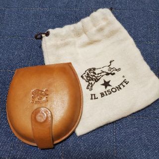 イルビゾンテ(IL BISONTE)の(*正規品*) IL BISONTE　コインケース　ヌメ(ナチュラル)　(コインケース/小銭入れ)