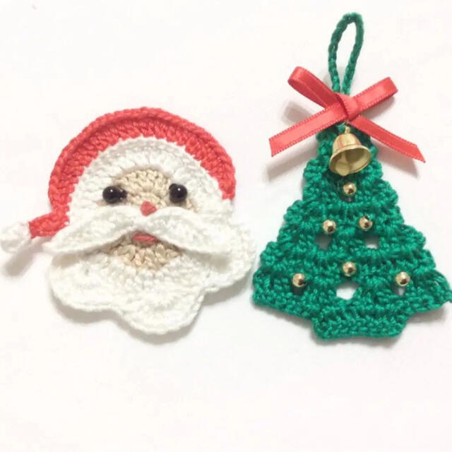 品質が 6個セット☆ミニ りぼん リボン パーツ クリスマス ハンドメイド 冬