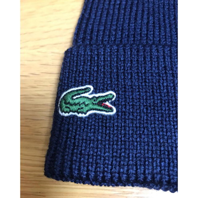 LACOSTE(ラコステ)のLACOSTEニット帽 メンズの帽子(ニット帽/ビーニー)の商品写真