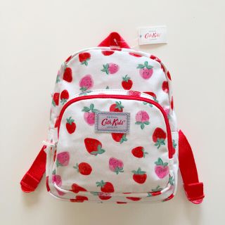 キャスキッドソン(Cath Kidston)のキャスキッドソン　キッズいちごリュック　スイートストロベリー(リュックサック)