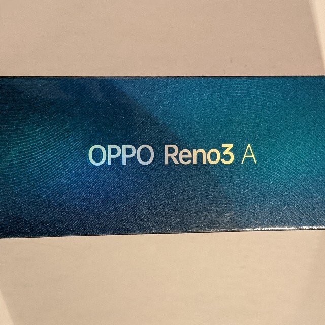 【完全未開封！】OPPO RENO3A（ブラック）★シムフリー（128GB）
