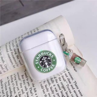 スターバックスコーヒー(Starbucks Coffee)の‼️インスタで大人気‼️ AirPods ケース チャーム付 スターバックス(ストラップ/イヤホンジャック)