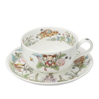 ノリタケ(Noritake)のノリタケ　となりのトトロ ティーセット（ひるがお編&へびいちご編）新品(食器)