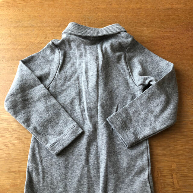 PETIT BATEAU(プチバトー)の【未使用・タグ付き】petit bateau 長袖ロンパース キッズ/ベビー/マタニティのベビー服(~85cm)(ロンパース)の商品写真