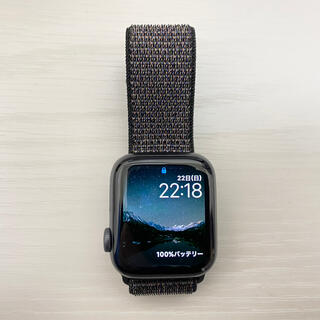 アップルウォッチ(Apple Watch)のApple Watch Series 4 40mm Space Gray GPS(腕時計(デジタル))
